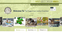 Desktop Screenshot of hagermanvalleychamber.com